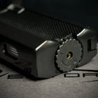 Vector VMotion Twin Jet Flame Lighter With Punch Cutter - Matte Black