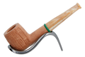 Savinelli Bamboo Rusticated Natural 106 - 6mm Briar Pipe