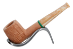 Savinelli Bamboo Rusticated Natural 106 - 6mm Briar Pipe