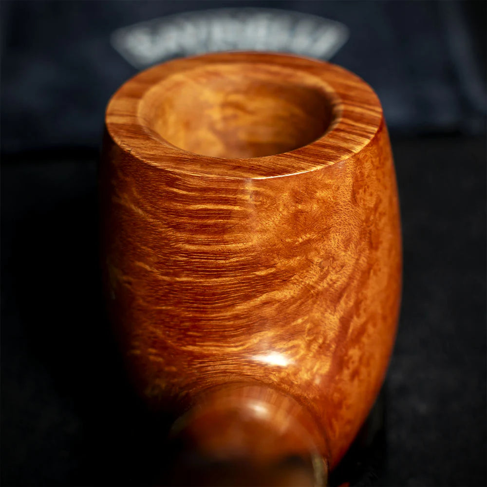 Savinelli Whiskey Natural Smooth 606 - 6mm Briar Pipe