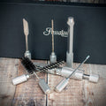 Passatore 7 Piece Pipe Service and Reamer Set - Black Gift Box