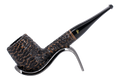 Peterson of Dublin Aran Rusticated Briar Smoking Pipe - Shape No.106
