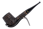 Peterson of Dublin Aran Rusticated Briar Smoking Pipe - Shape No.106