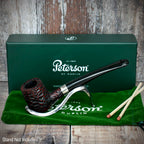 Peterson of Dublin Speciality Barrel Rustic Briar Smoke Pipe