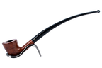Savinelli Brown Smooth Churchwarden Briar Pipe - 921 No Filter