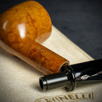 Savinelli Mini -  Smooth Briar Smoking Pipe - Shape 128 (6mm)