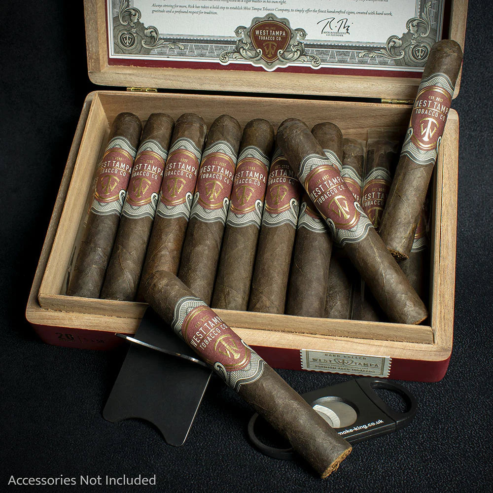 West Tampa Tobacco Co. Red Maduro Robusto Cigar - Single