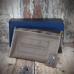 Savinelli Leather Handroller's Tobacco Pouch - Marrone
