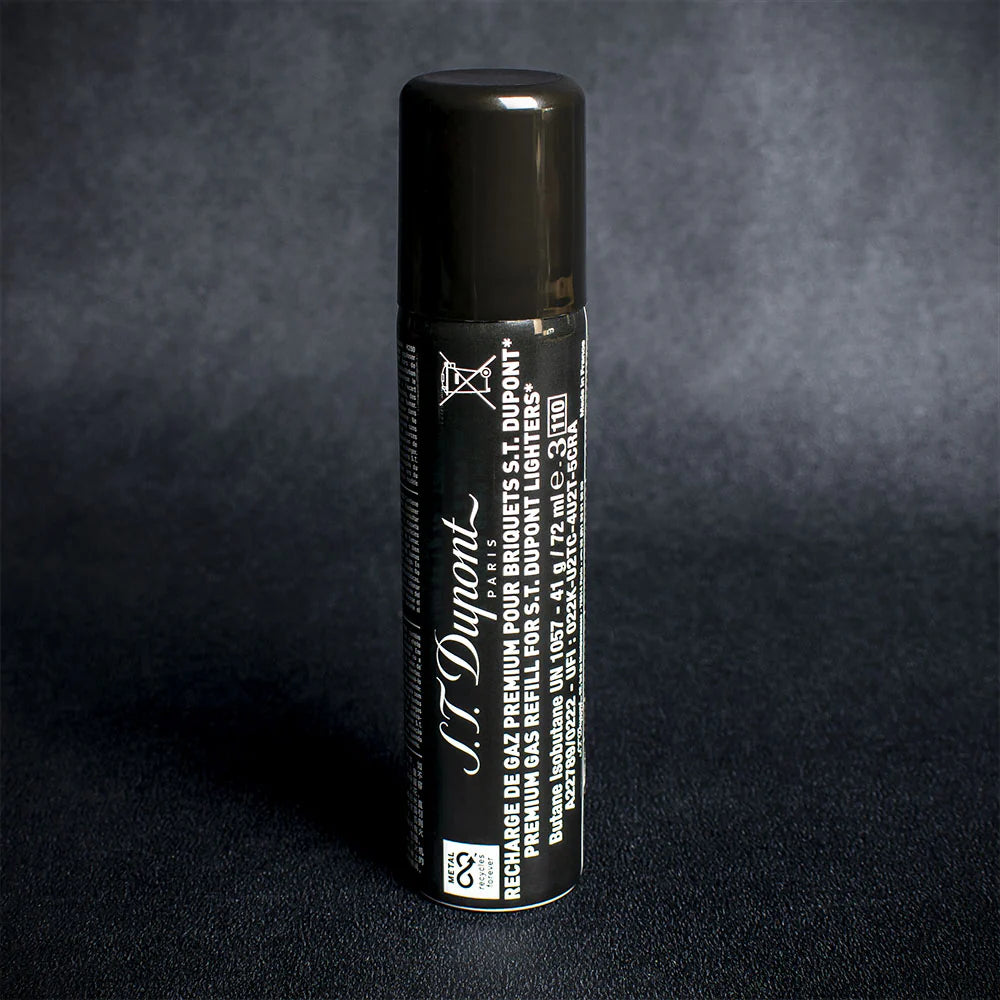 ST Dupont Butane Gas Refill Black  - 72ml