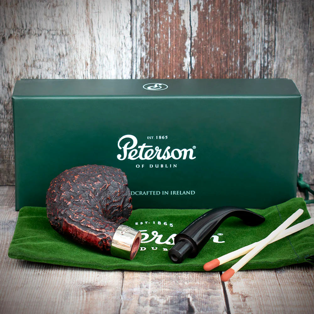 Peterson of Dublin Donegal Rocky Briar Smoking Pipe - Shape No.68