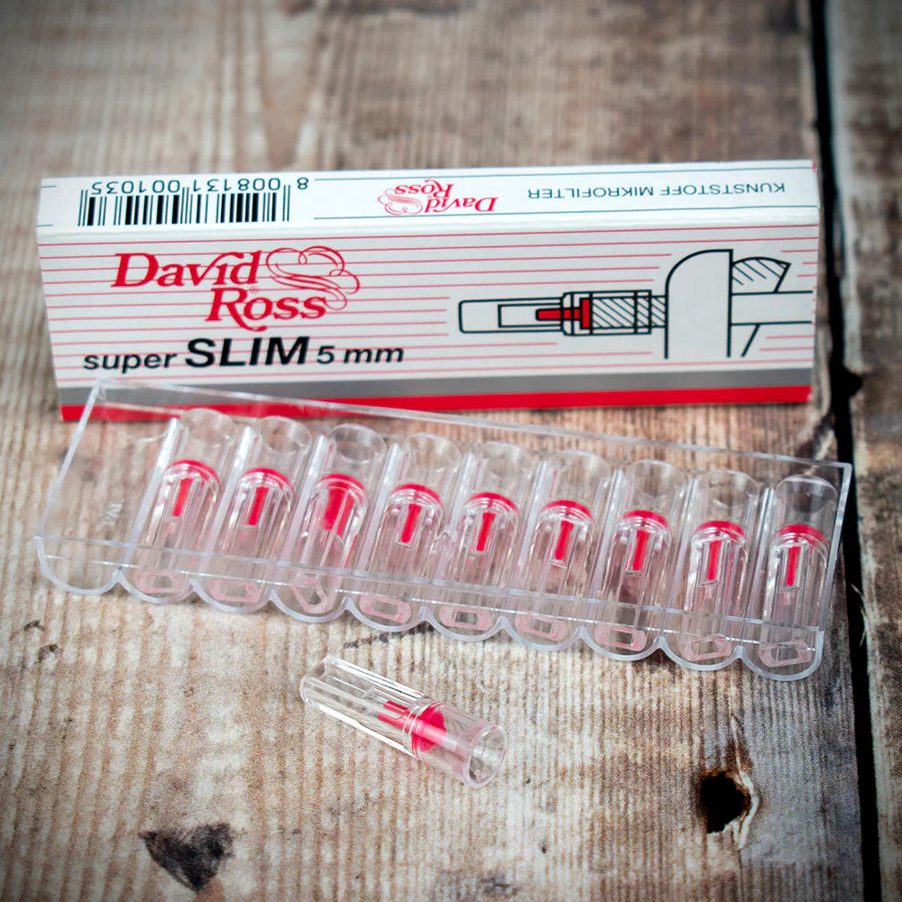 David Ross Cigarette Filters - Slim 5mm