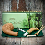 Savinelli Bamboo Rusticated Natural 602 - 6mm Briar Pipe