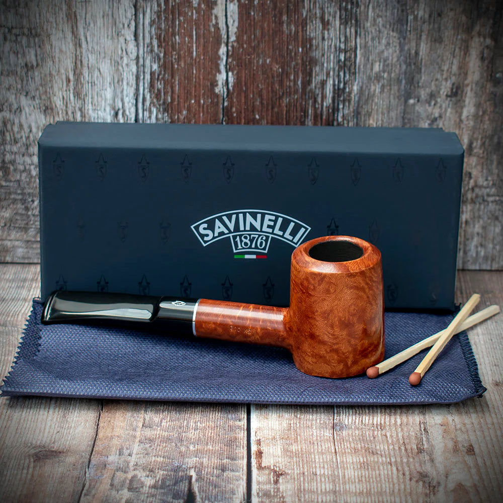Savinelli Tre Smooth Briar Pipe - 310