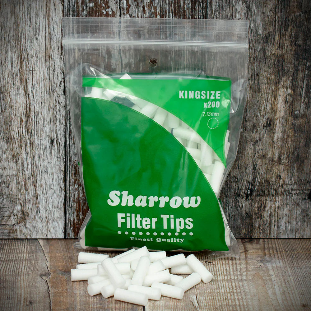 Wilsons Of Sharrow - King Size Filter Tips - 200 Pack