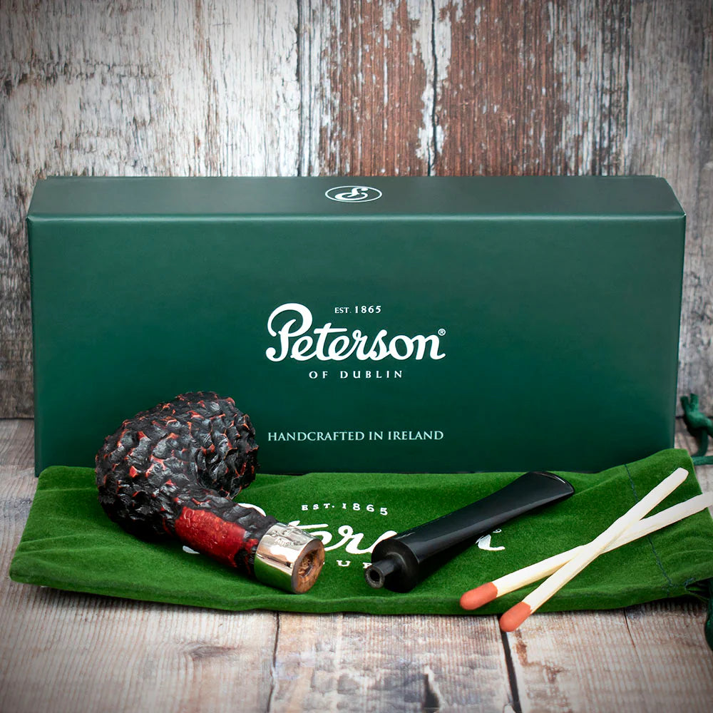Peterson of Dublin Donegal Rocky Briar Smoking Pipe - Shape No.15