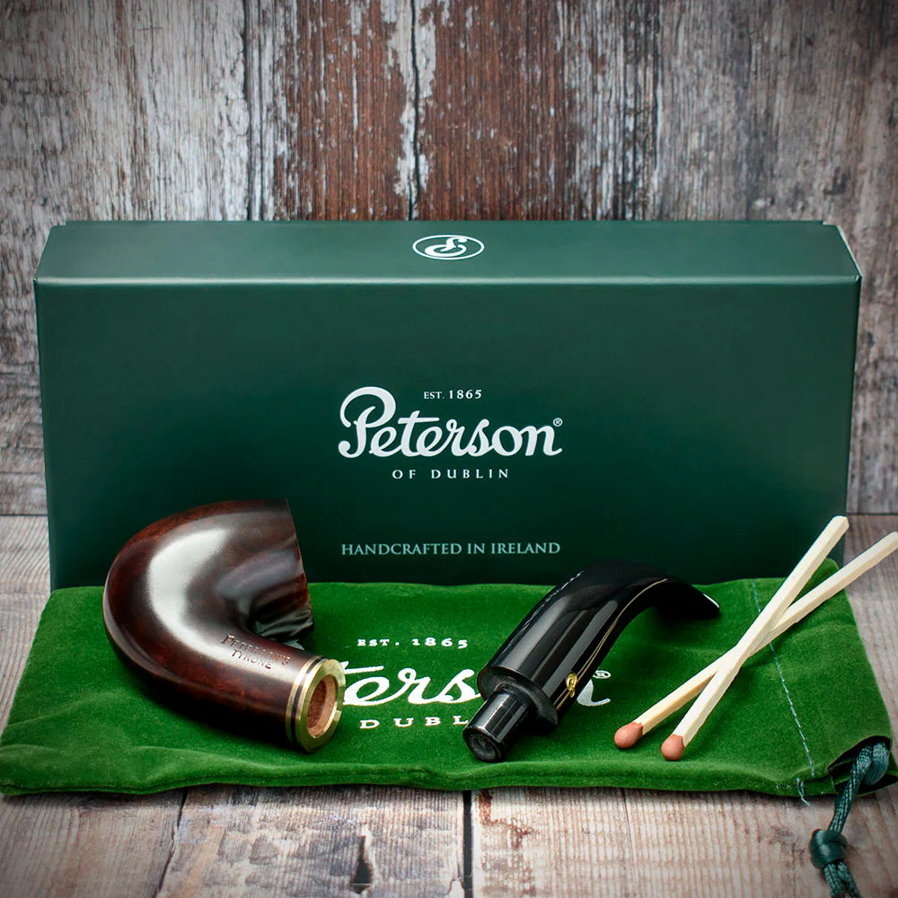 Peterson of Dublin Tyrone Briar Smoking Pipe - Shape No.221