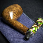 Savinelli Camouflage Smooth Brown 111 - 6mm Briar Pipe