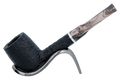 Savinelli Morellina Rustic Black 114R - 6mm Briar Pipe