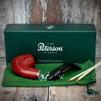Peterson of Dublin Killarney Red Briar Smoking Pipe - Shape No.221