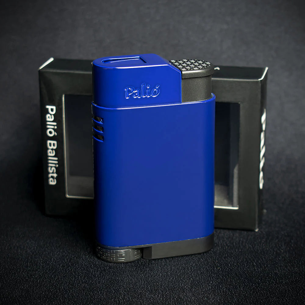 Palio Ballista Single Jet Cigar Lighter - Blue