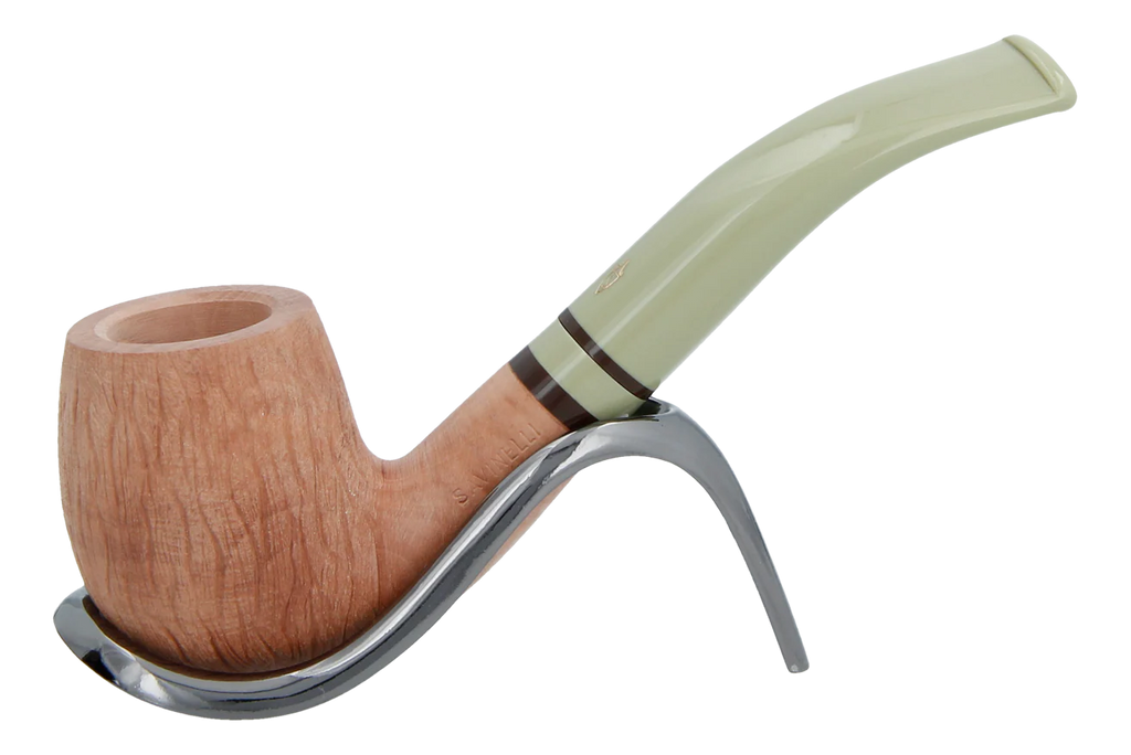 Savinelli Oliva Natural Rustic 601 - 6mm Briar Pipe
