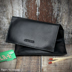 Sarome Leather Handrolling Pouch - Black PO25