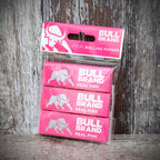 Bull Brand Pink Hemp Rolling Papers - Pack of 3