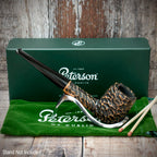 Peterson of Dublin Aran Rusticated Briar Smoking Pipe - Shape No.06