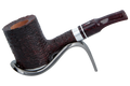 Savinelli Bacco Rusticated Dark Brown 311 - 6mm Briar Pipe