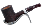 Savinelli Bacco Rusticated Dark Brown 311 - 6mm Briar Pipe