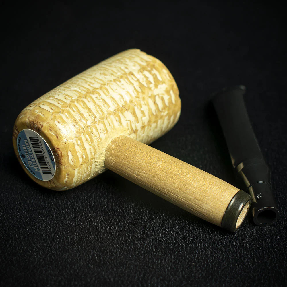 Missouri Meerschaum Diplomat 5th Avenue Corn Cob Pipe - Bent