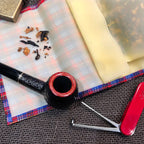 Scotch Plaid (Tartan) Pipe Tobacco Pouch - Blue