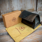 Chacom Pipe Tobacco Box Pouch Black Leather (CC020 N)
