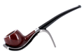 Peterson of Dublin Jnr. Terracotta Silver Mounted Prince Smoking Pipe