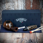 Savinelli Morellina Smooth Brown 321S - 6mm Briar Pipe