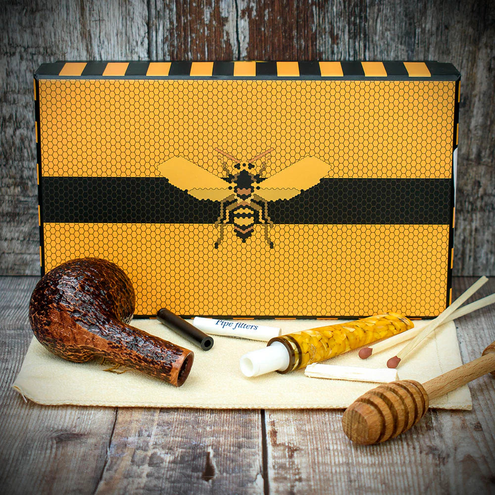 Savinelli Miele Rusticata Brownblast 207 - 6mm Briar Pipe