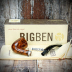 Big Ben Sylvia Tan Polish Briar Smoking Pipe -  Shape 855