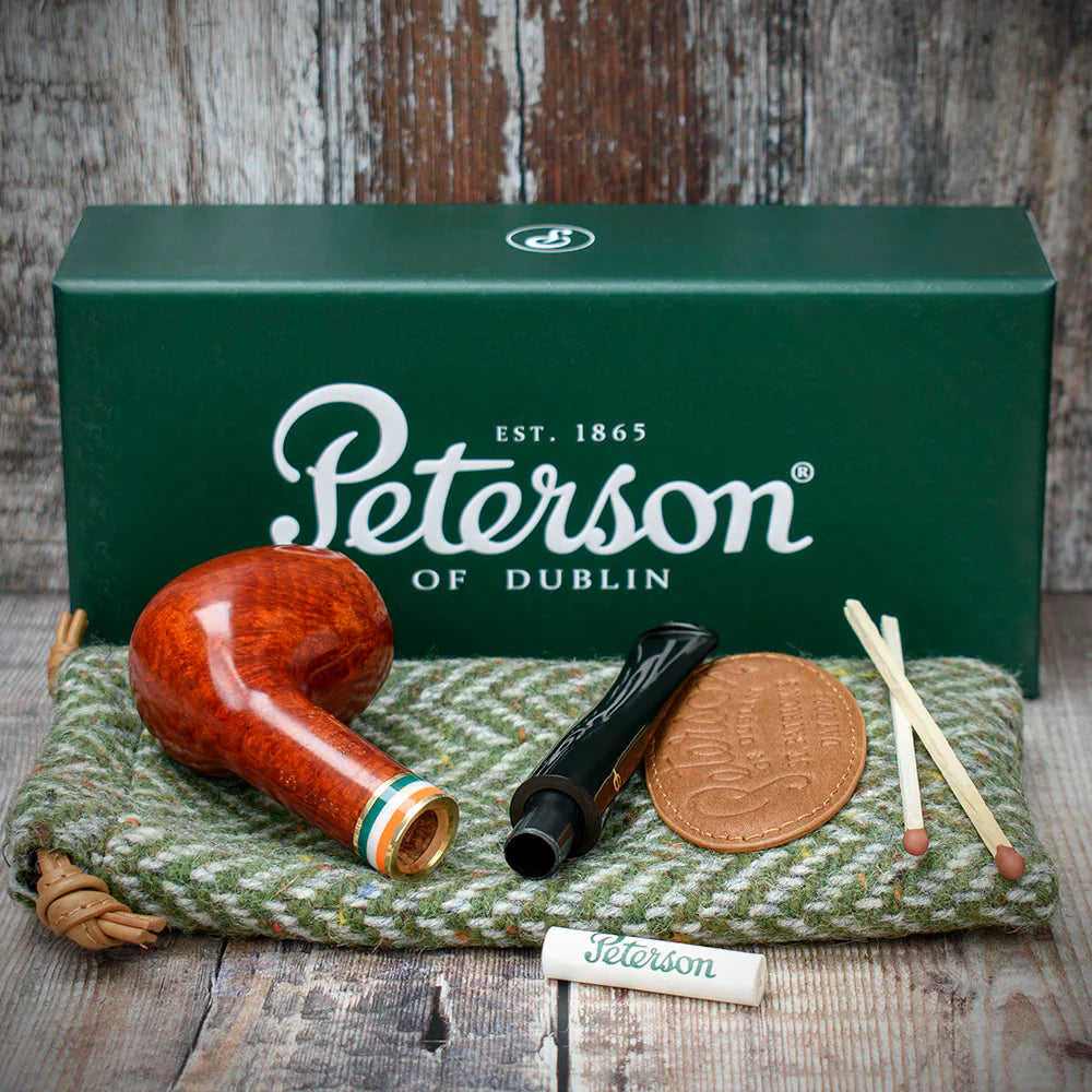 Peterson St. Patrick's Day 2023 Smooth Briar Pipe - Shape 87 (9mm)