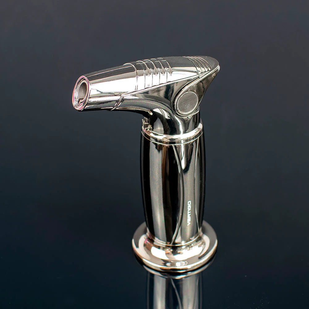 Vertigo Torch Flame Table Lighter - Gunmetal