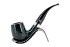 Rattray's Lowland 63 Green Smooth Bent 9mm Pipe