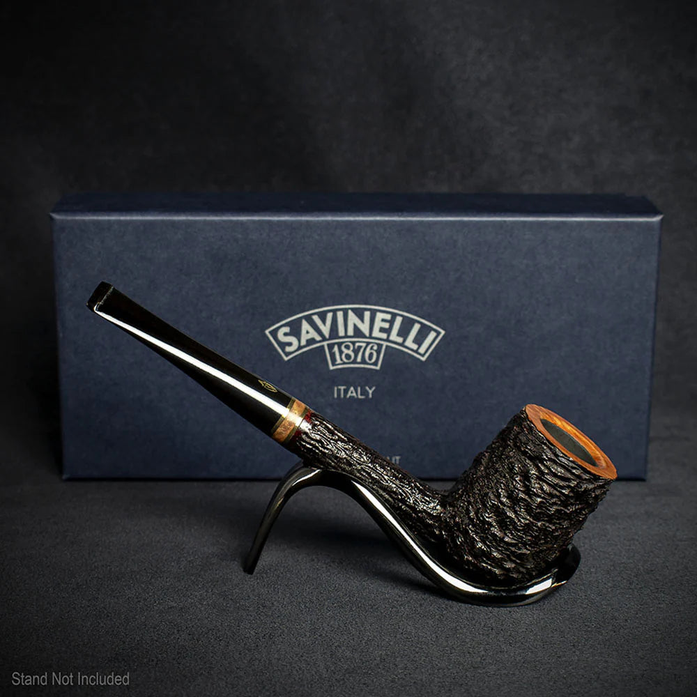 Savinelli Porto Cervo Rustic 702 - 6mm Briar Pipe