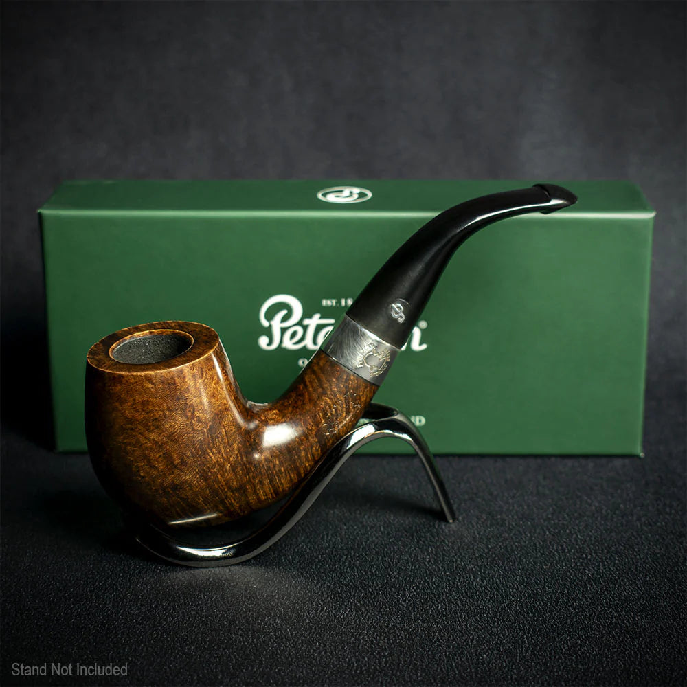 Peterson of Dublin Sherlock Holmes Briar Smoking Pipe - Dark Series Professor