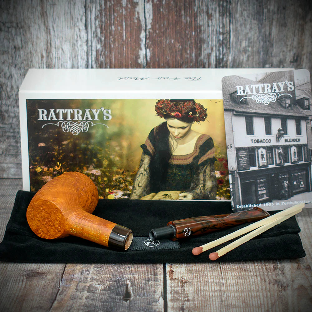 Rattray's The Fair Maid Light Briar Smoking Pipe - 136
