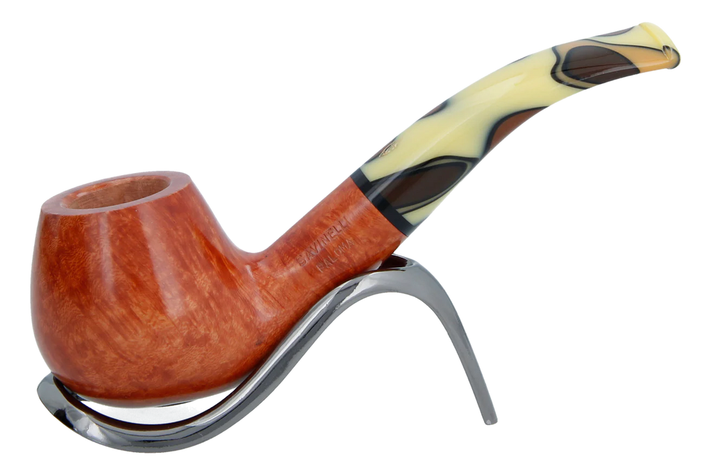 Savinelli Paloma Smooth Brown 645 - 6mm Briar Pipe