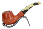 Savinelli Paloma Smooth Brown 645 - 6mm Briar Pipe