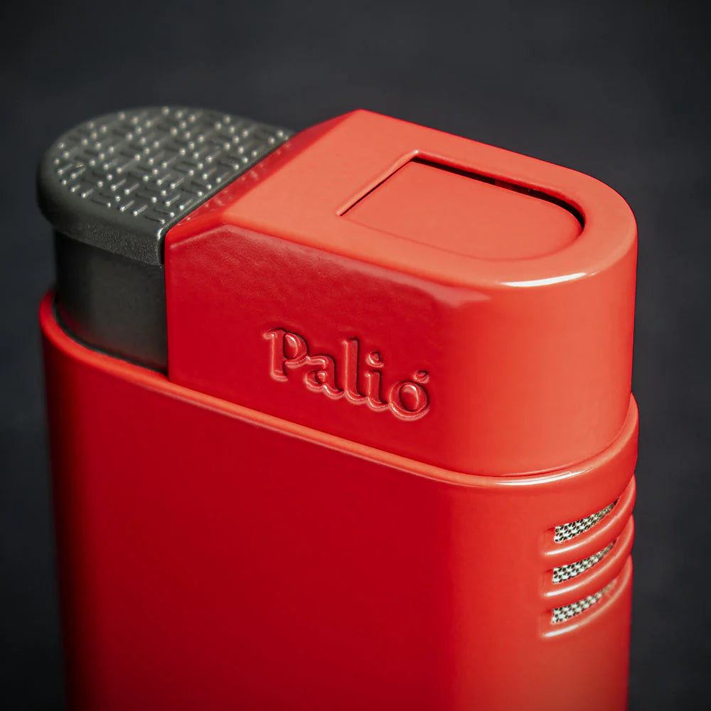 Palio Ballista Single Jet Cigar Lighter - Red