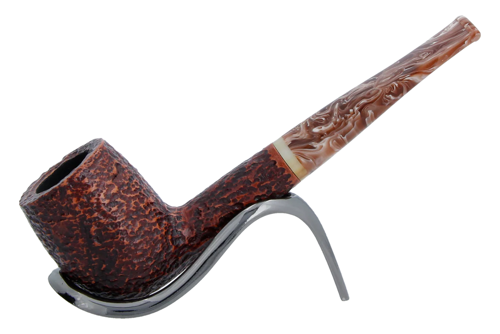 Savinelli Dolomiti Rustic Light Brown 128 - 9mm Briar Pipe