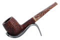 Savinelli Dolomiti Rustic Light Brown 128 - 9mm Briar Pipe