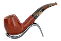 Savinelli Paloma Smooth Brown 677 - 6mm Briar Pipe