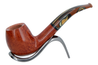 Savinelli Paloma Smooth Brown 677 - 6mm Briar Pipe
